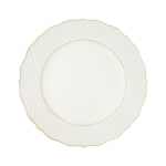 Empire White & Gold Service Plate